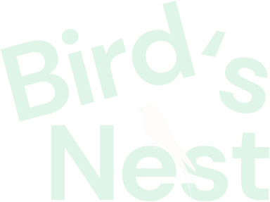 Bird's Nest logo licht